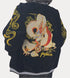 Dragon Embroidery Bomber Coat